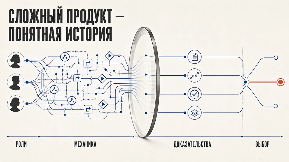 Сложный продукт — понятная история